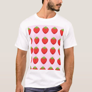 Jordgubbs trädgård t shirt