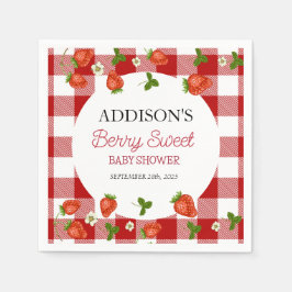 Jordgubbsbabyskor | Berry Sweet Pappersservett