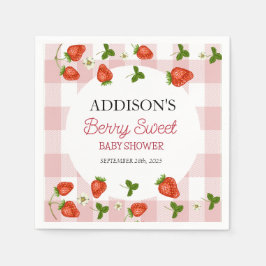 Jordgubbsbabyskor | Berry Sweet Pappersservett