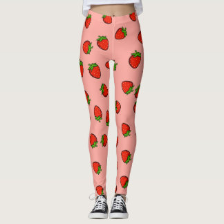 jordgubbsbaljväxter leggings