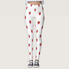 Jordgubbsbalkar Leggings
