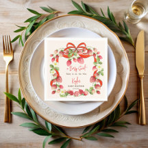 Jordgubbsbältenas kolvknapp för babydusch