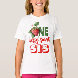Jordgubbsbär Berry söt Syrran T Shirt