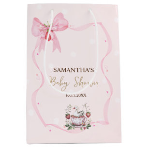 Jordgubbsbär,Gås,Bow Ram Dots Baby Shower