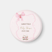 Jordgubbsbär,Gås,Bow Ram Dots Baby Shower