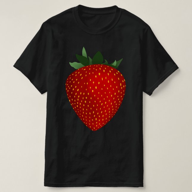 jordgubbsbär T-Shirt (Design framsida)