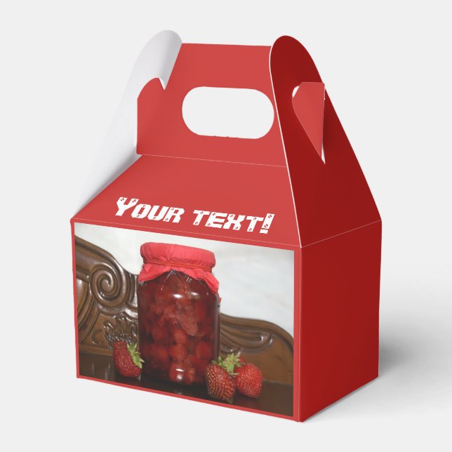 jordgubbsbären sylt presentaskar (Framsidan Sidan)