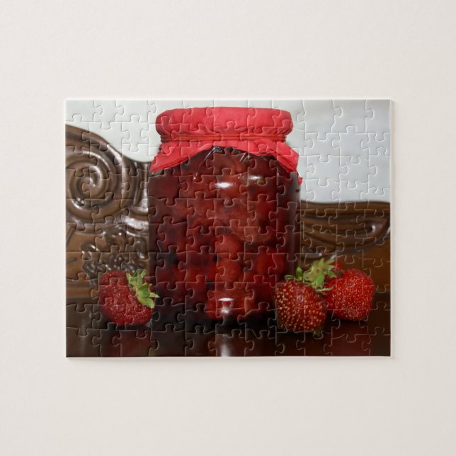 jordgubbsbären sylt pussel (Horisontell)