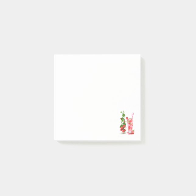 Jordgubbsbergsrocka Post-it® Notes Post-it Block (Framsida)