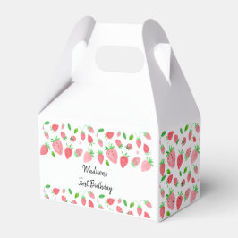 Jordgubbsberry Berry Sweet Birthday Presentaskar