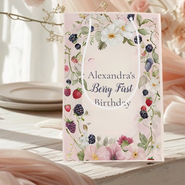 Jordgubbsberry - första födelsedag Party (Skapare uppladdad)