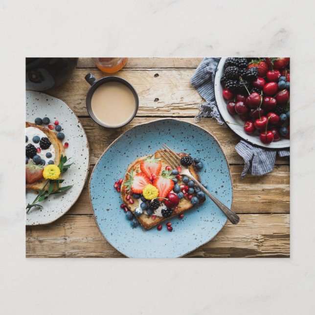 Jordgubbsblåbärsefterföljare Vykort (Framsida)