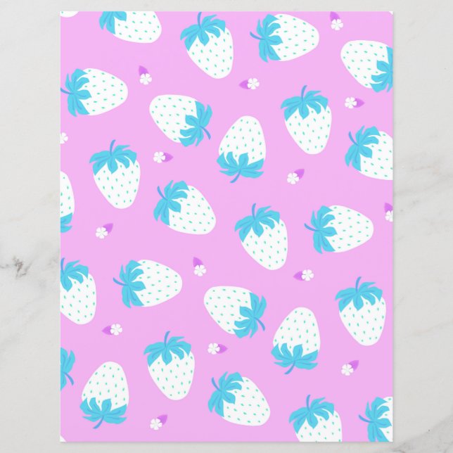 Jordgubbsblått Rosa (Framsida)