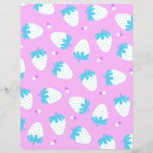 Jordgubbsblått Rosa