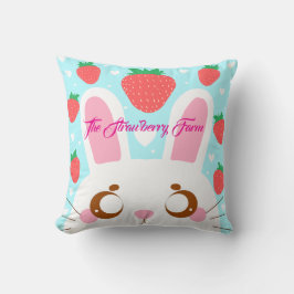 Jordgubbsbunny Kudde