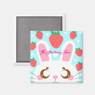 Jordgubbsbunny Magnet
