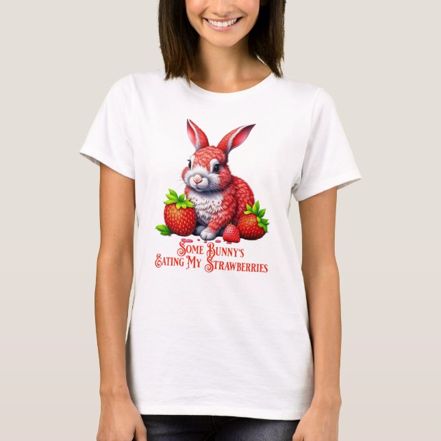 Jordgubbsbunny T Shirt (Framsida)