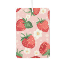 Jordgubbsburken Scent Car Luft Freshener