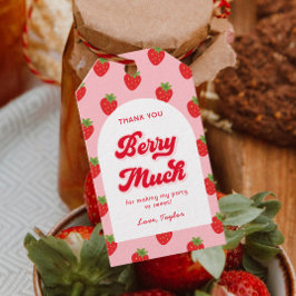 Jordgubbsdagarnas Tack-förmån Presentetikett