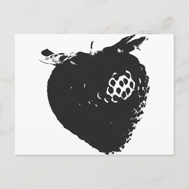 Jordgubbsdagsljus Vykort (Framsida)