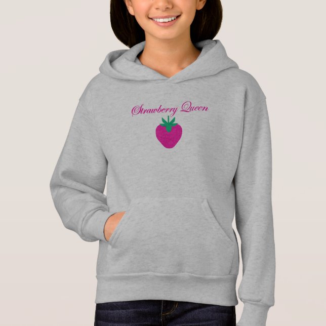 Jordgubbsdrottning T Shirt (Framsida)