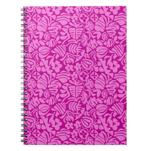 Jordgubbsfantasi i rosa anteckningsbok (Framsidan)