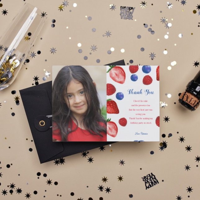 Jordgubbsfest, tack jordgubbs teman   vykort (Skapare uppladdad)