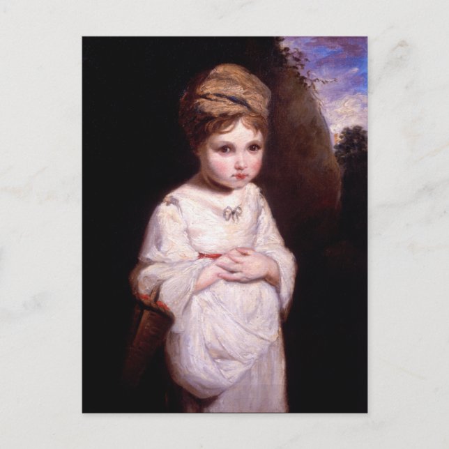 Jordgubbsflickan Vykort (Framsida)