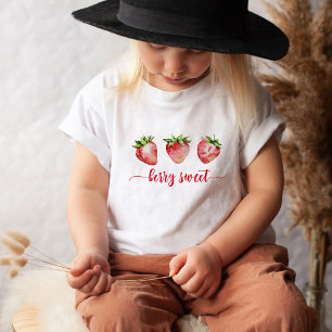 Jordgubbsfödelsedag Bär Söt T Shirt