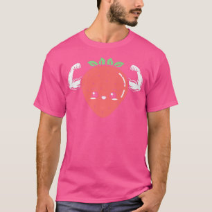 Jordgubbsfrukt Älskare Vegan Vegetarian Healthy T Shirt