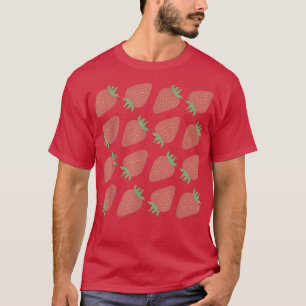 Jordgubbsfrukt, matsädesgrönsaker Sommarjordgubbar T Shirt