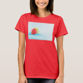 "Jordgubbsfrukt" Utmatningsfoto. Köp nu T Shirt