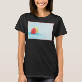 "Jordgubbsfrukt" Utmatningsfoto. Köp nu T Shirt