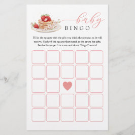 Jordgubbsgam Pancake Baby Brunch Baby Bingo Game