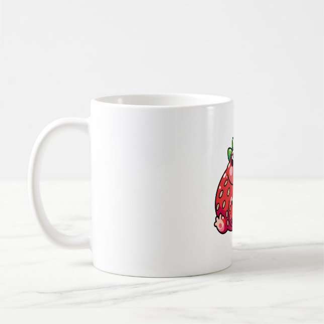 Jordgubbsgroda Kaffemugg (Vänster)