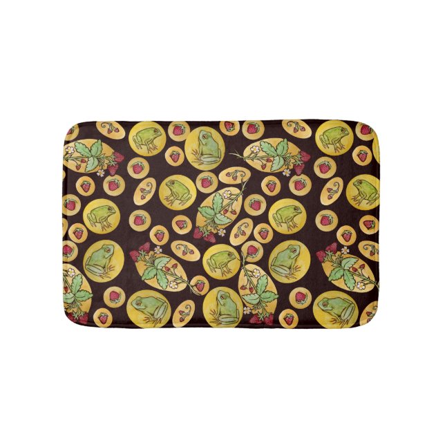 Jordgubbsgroddar Badrumsmatta (Framsidan)