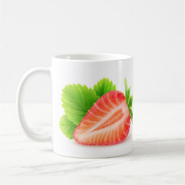 Jordgubbshalva Kaffemugg