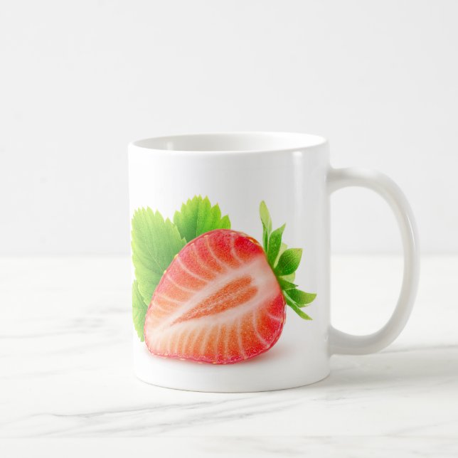 Jordgubbshalva Kaffemugg (Höger)