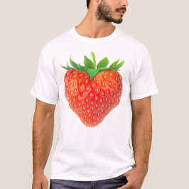 Jordgubbshjärta T Shirt