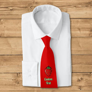Jordgubbsikon Neck Tie Slips