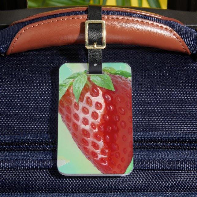 Jordgubbskädda Bagagebricka (Framsida Insitu 2)