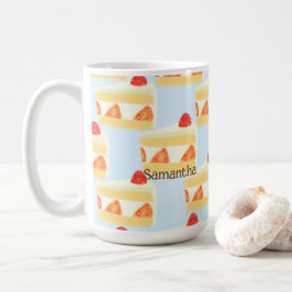 Jordgubbskädda Kaffemugg