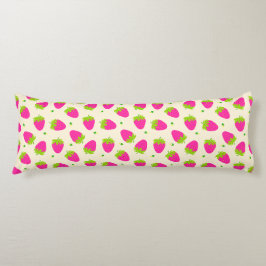 Jordgubbskädda Kroppskudde