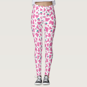 Jordgubbskädda Leggings