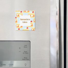 Jordgubbskädda Magnet