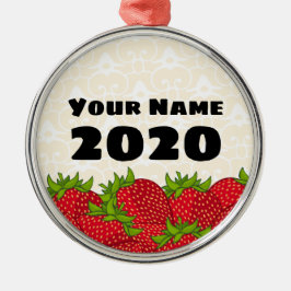 Jordgubbskädda Ornament