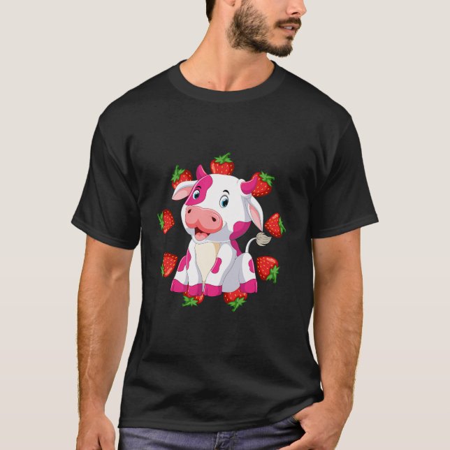 Jordgubbskädda, röntgenfruktskon t shirt (Framsida)