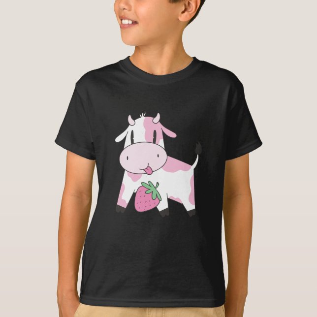 Jordgubbskädda T Shirt (Framsida)