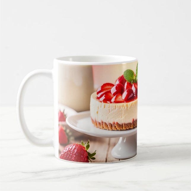 Jordgubbskajskaka Kaffemugg (Vänster)
