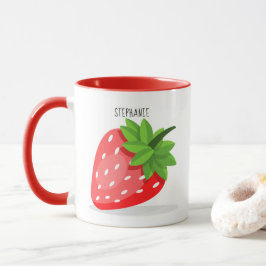 Jordgubbskorpan, kaffe Mugg